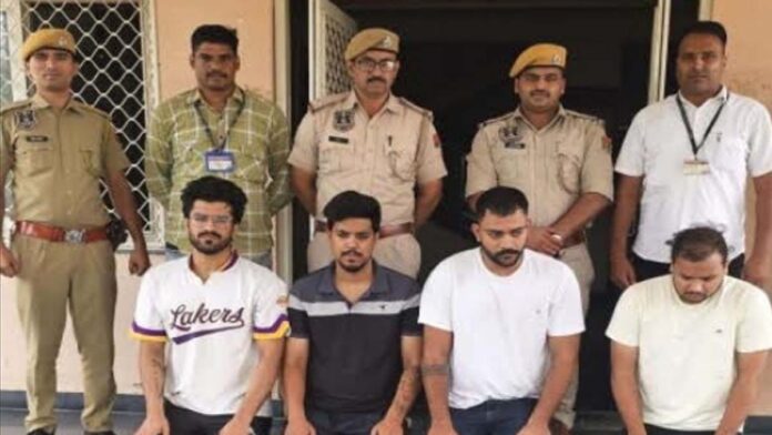 Four miscreants who kidnapped a youth and demanded a ransom of Rs 5 lakh were arrested