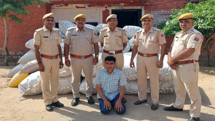 On the information of AGTF, police seized poppy worth Rs. 2.16 crore