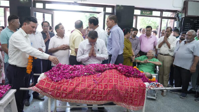 National Institute of Ayurveda receives 36th body donation