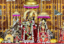 अजा एकादशी पर सजी विशेष झांकी, श्रद्धालुओं ने रखा व्रत Special tableau decorated on Aaja Ekadashi