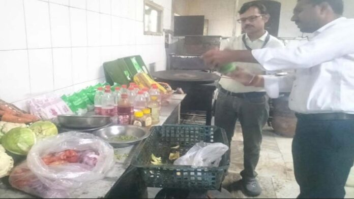 Expired food items were being used in Kanchan Kesari Resort