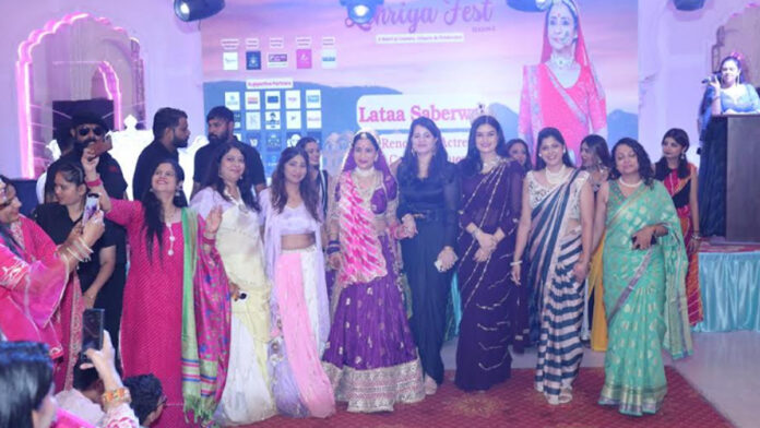 Actress Lata Sabharwal attended Lahariya Fest Season 3 in Jaipur