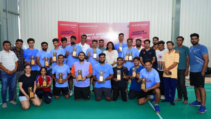 Manipal Hospital Jaipur organized a special badminton tournament