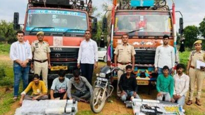Six miscreants who looted at gunpoint arrested