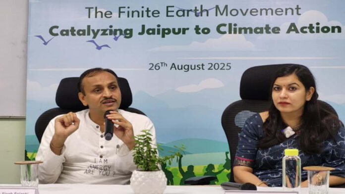 Professor Chetan Singh Solanki is bringing 'Finite Earth Movement' to the Pink City