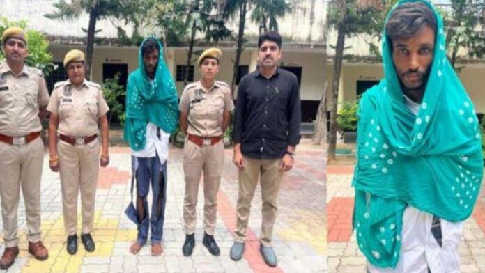 A young man arrested for targeting women on social media and making inappropriate comments