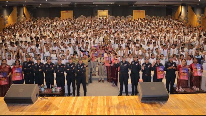 Jaipur police made hundreds of girls and women security warriors in the campaign