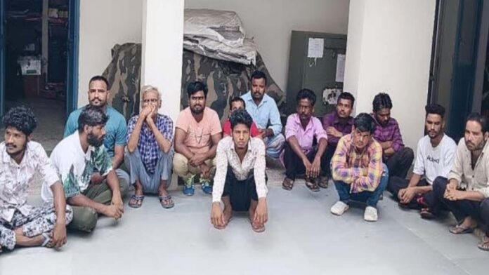 Fourteen challaned accused including four HS arrested