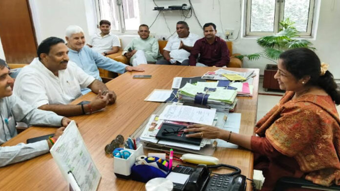 RLD delegation met the State Election Commission