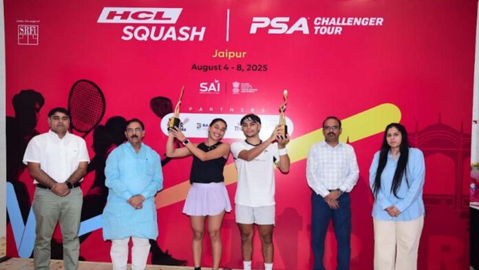 HCL Squash Tour Jaipur leg concludes with new champion