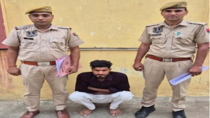 Hardcore criminal Anuj Gurjar arrested for storing illegal liquor