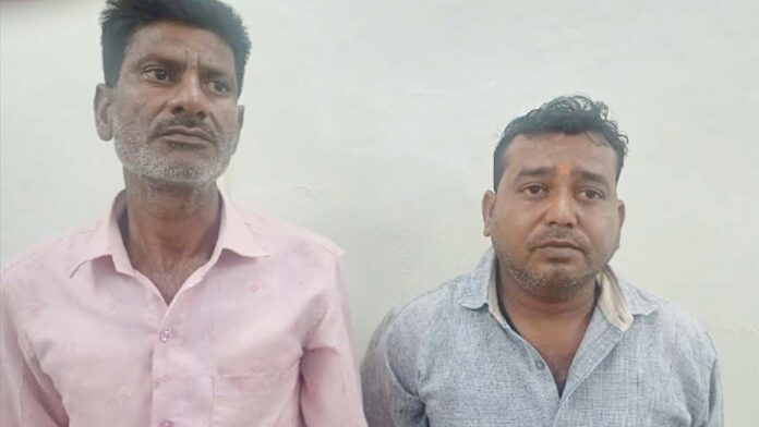 Patwari and broker arrested for taking bribe