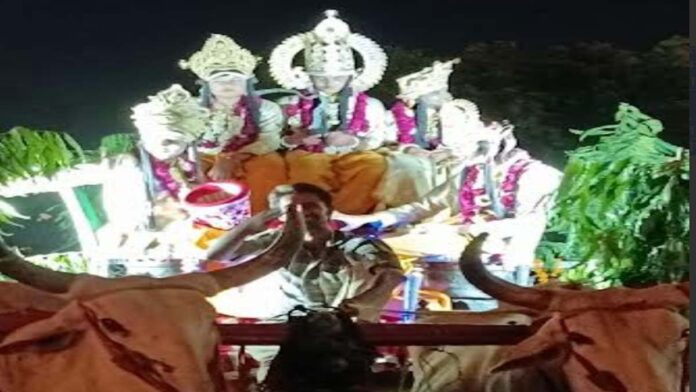 Bharat Milap Parikrama was celebrated with great pomp on Bhadwa Teras Bharat Milap Parikrama was celebrated with great pomp on Bhadwa Teras