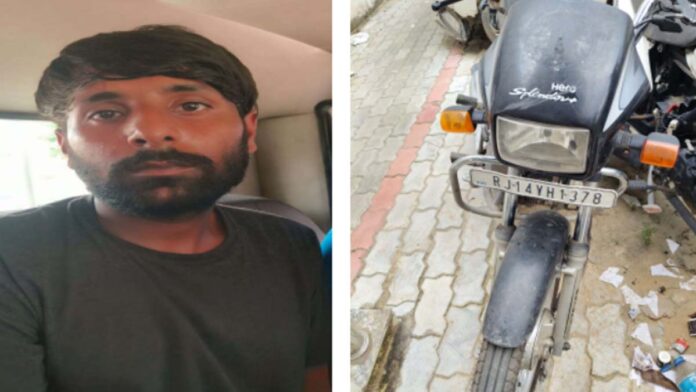 Vehicle thief who stole two-wheeler arrested