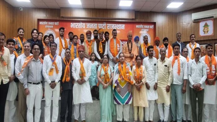 UDH Minister Kharra welcomed the Prime Minister Gaurav Yatra which reached Jaipur