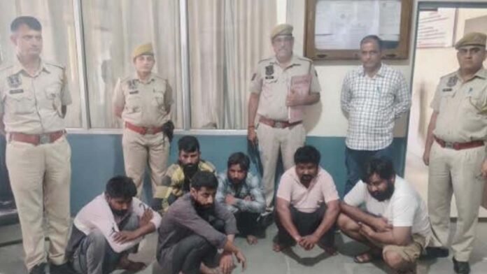 Six gamblers arrested for gambling in public places