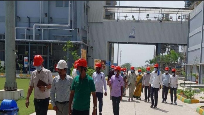 Karnataka team visited the waste to energy plant
