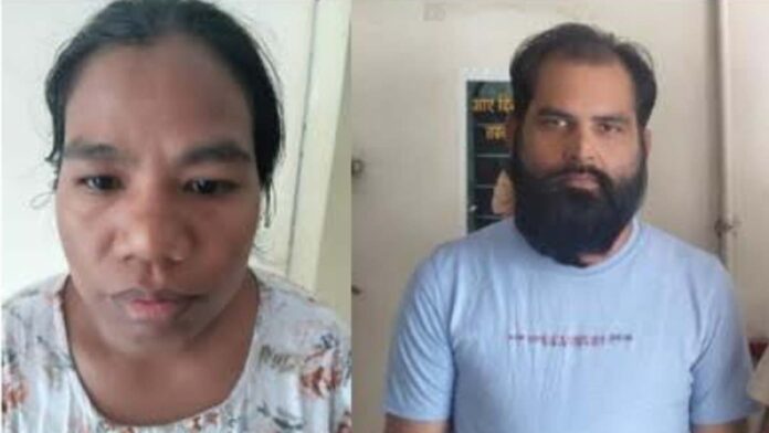 Domestic maid and her partner arrested for stealing jewellery worth lakhs of rupees