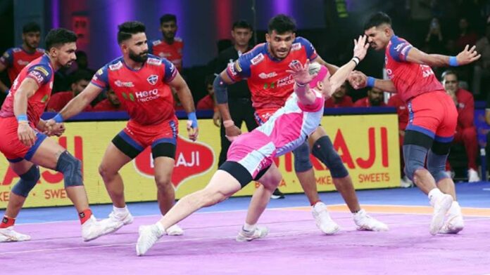 PKL-12: Jaipur Pink Panthers hoisted the flag of victory in a stadium packed with spectators