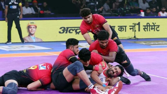 PKL-12: UP Yoddhas register second consecutive win