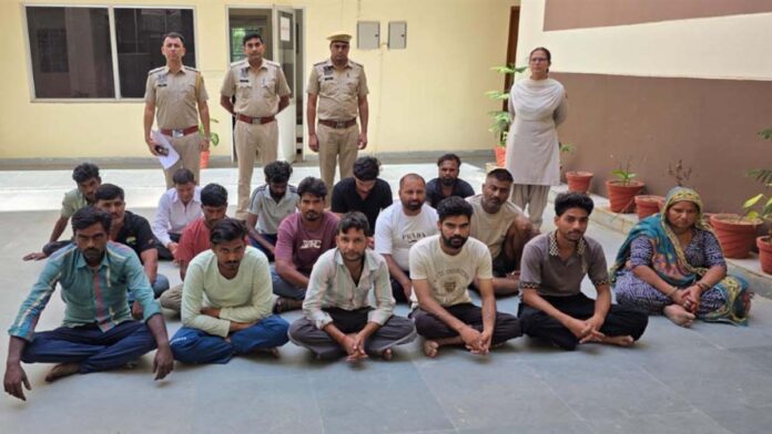 Police raided 298 hideouts of criminals