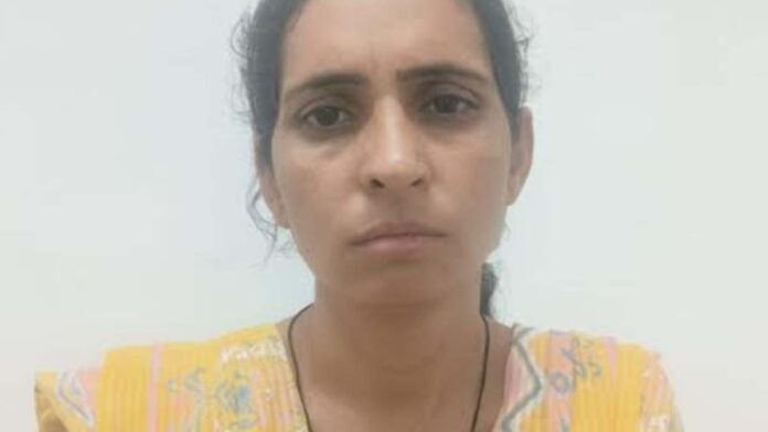 Accused woman arrested for cheating and becoming supervisor