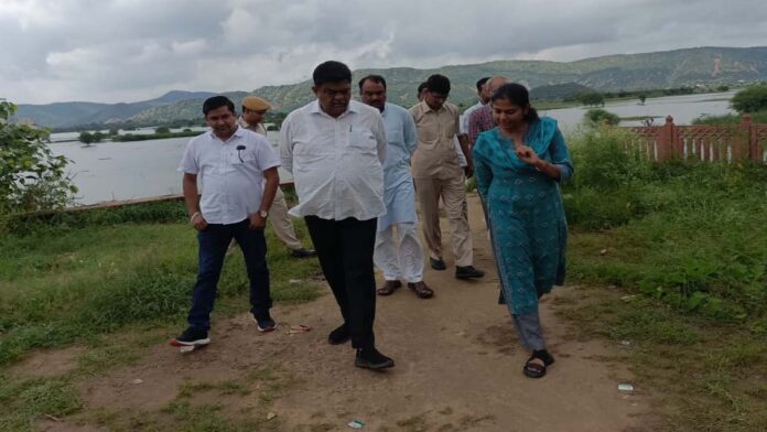 State Minister for Forests visited Jaisamand Dam and Siliserh Lake