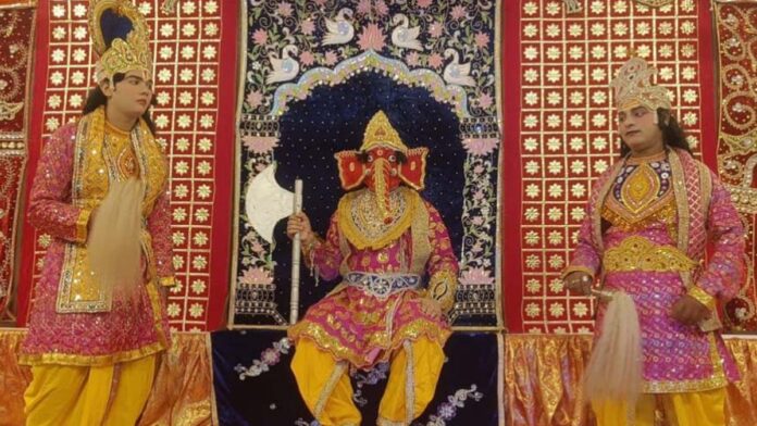 Shri Ram Leela formally begins in Adarsh ​​Nagar