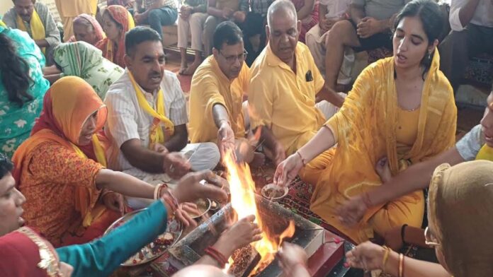 Pitru Tripti Mahayagya completed in Govind Devji temple