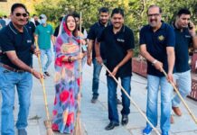 विश्व पर्यटन दिवस पर सागर कुंड, आमेर में हुआ स्वच्छता अभियान का आयोजन Cleanliness drive organised at Sagar Kund, Amer on World Tourism Day