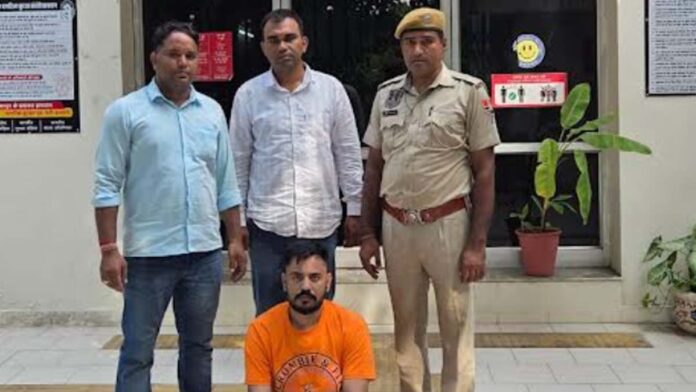 A notorious criminal of '777 gang' was arrested by the police.