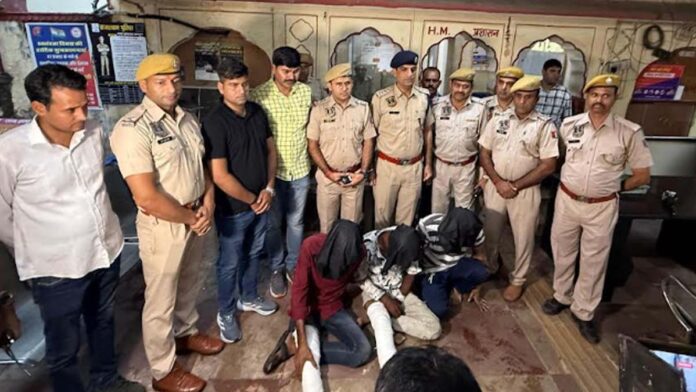 Three accused arrested for robbery and attempted murder