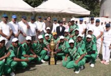 गृह रक्षा टी-20 क्रिकेट: फाइनल में बीकानेर ने अजमेर को दी मात