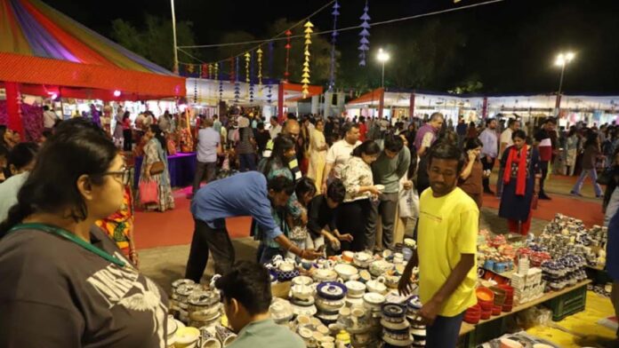 28th Lokrang: Diwali brings a touch of splendor to the Handicrafts Fair