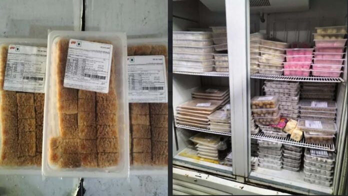 Packed sweets prepared three months ago are being sold as fresh sweets.