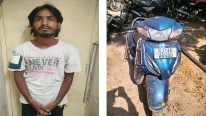 CST nabs two-wheeler thief