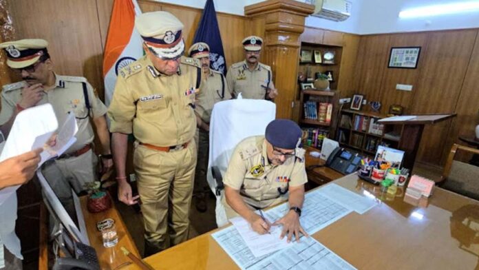 Jaipur Police Commissioner Sachin Mittal assumed charge
