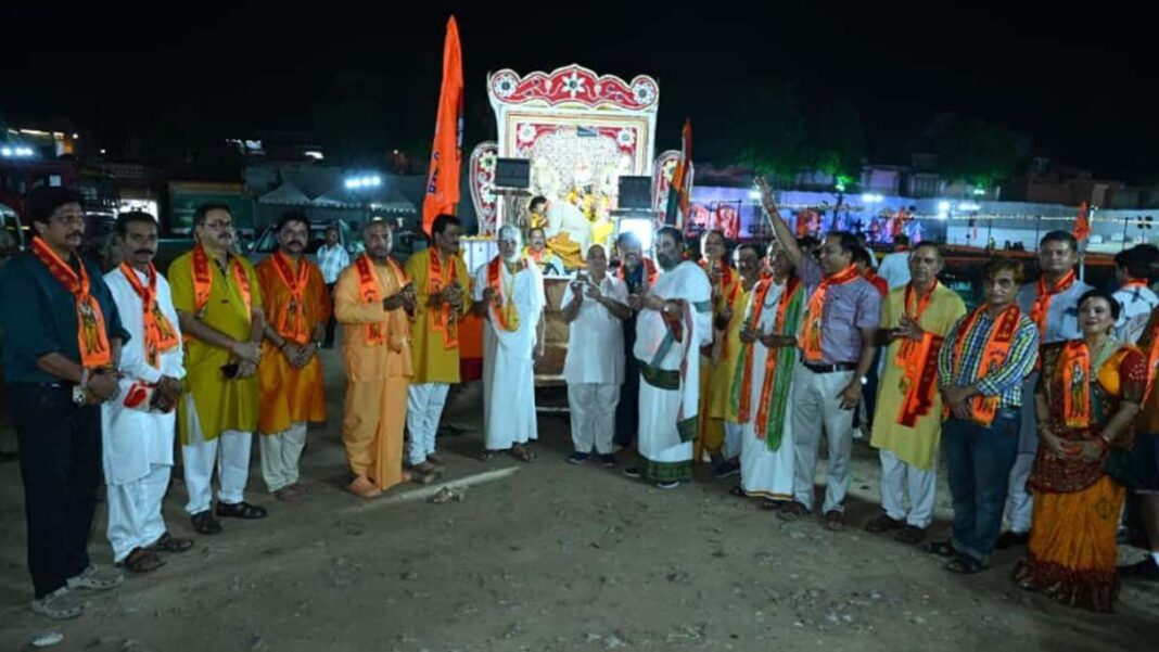 Ram Lalla's first city tour: procession taken out