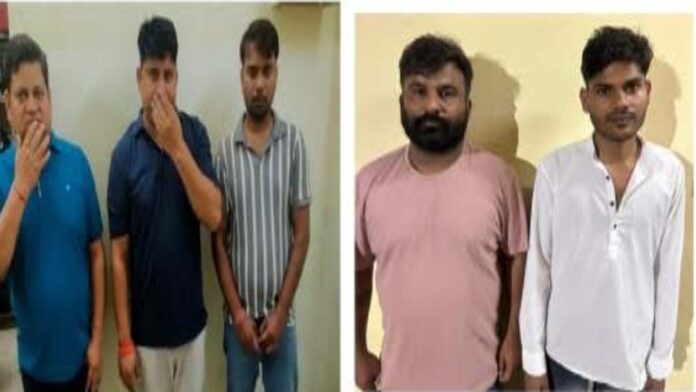 Immoral activities were going on under the guise of a spa: Police raided and arrested five accused.