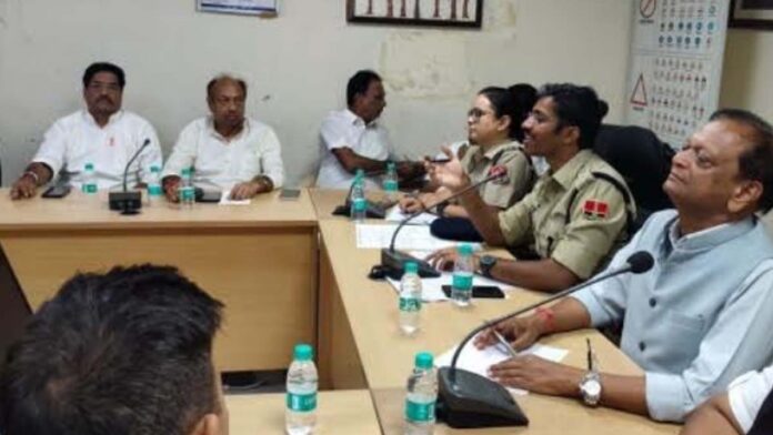 Deputy Commissioner of Police Traffic took the meeting of Jaipur Trade Federation-Trade Board