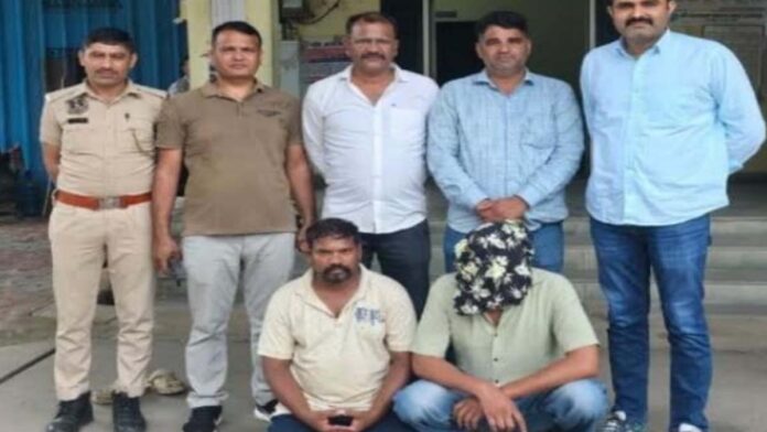 Two robbers arrested for allegedly attacking and robbing a businessman