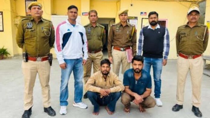 Two armed criminals arrested: One country-made pistol and 22 cartridges seized