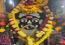 कृष्ण पक्ष की अष्टमी को ब्रह्म योग में भक्ति भाव से मनाई गई भैरव अष्टमी Bhairav Ashtami was celebrated with devotion in Brahma Yoga on the Ashtami of Krishna Paksha.