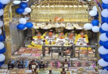 भैरव अष्टमी पर अभिषेक-श्रृंगार-छप्पन भोग झांकी