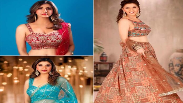 Jyoti Saxena's three desi looks created a stir