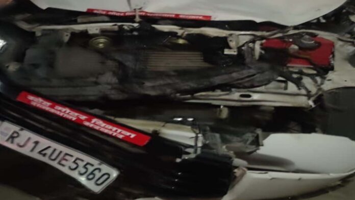 Finance Commission Chairman Arun Chaturvedi's car met with an accident while returning from a wedding ceremony.