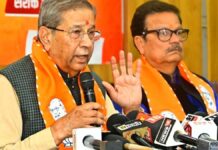 कांग्रेस ने वंदे मातरम् गीत को काटकर राष्ट्र की आत्मा के साथ किया धोखा: घनश्याम तिवाड़ी