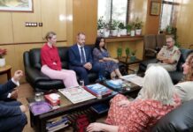 डीजीपी राजीव कुमार शर्मा से यूनिवर्सिटी ऑफ मैनचेस्टर के वरिष्ठ प्रतिनिधिमंडल ने की मुलाकात