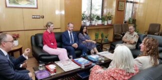 डीजीपी राजीव कुमार शर्मा से यूनिवर्सिटी ऑफ मैनचेस्टर के वरिष्ठ प्रतिनिधिमंडल ने की मुलाकात