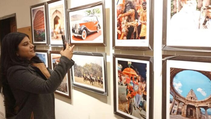 People saw heritage in its many colours at the Jaipur Heritage Photo and Painting Exhibition.